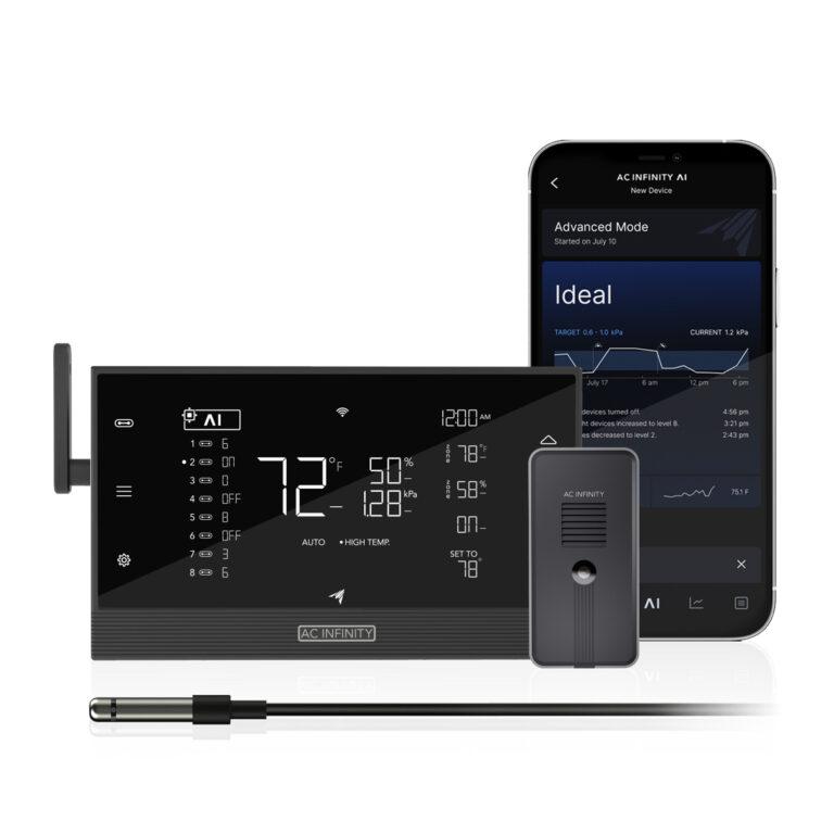 Hub Répartiteur AC Infinity UIS 4 Ports - Pour Partager La Programmation Entre Lampes LED, Ventilateurs, Humidificateurs