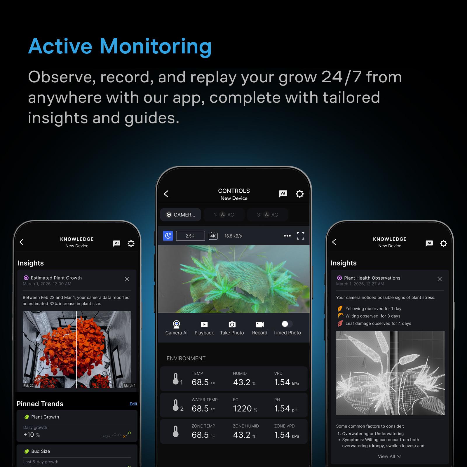 4K Spectron 3 – Advanced 4K Grow Camera with AI - slika 4