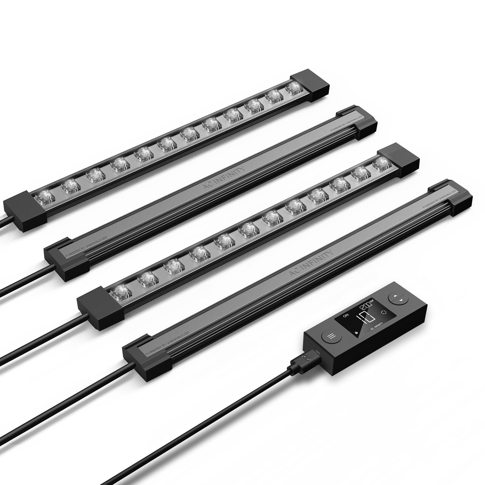 AC Infinity IONBEAM S11 Full Spectrum LED Grow Light Bars 27.9cm - 30W