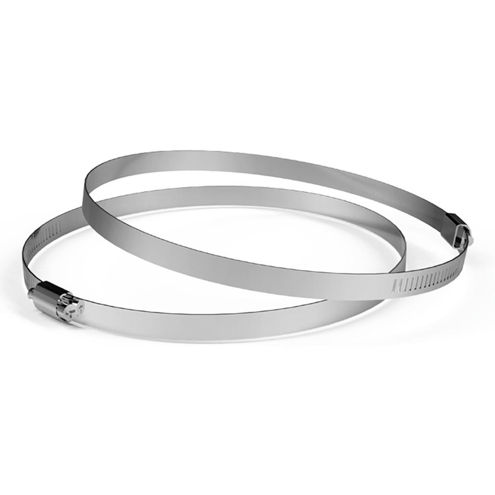 AC Infinity steel pipe clamp 200mm double pack