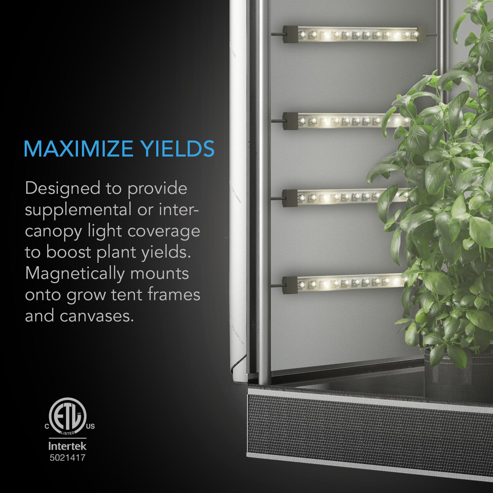 AC Infinity IONBEAM S11 Full Spectrum LED Grow Light Bars 27.9cm - 30W - Image 7